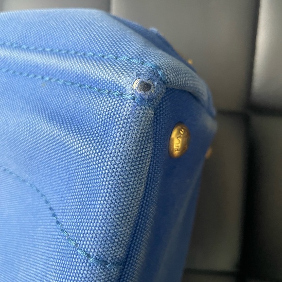 Prada blue denim tote - Picture 7 of 11